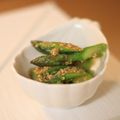 ぽっぽぺぺ's cooksnap of when they made アスパラのごま和え.