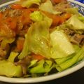 月島緑's cooksnap of when they made お肉柔らか野菜炒め.