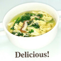 ＨＡＬ．Ｍ's cooksnap of when they made 小松菜と卵の簡単スープ.
