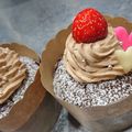 ゆーかり★'s cooksnap of when they made ふんわりカップケーキ☆バレンタインに.