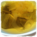 Omochiii★'s cooksnap of when they made 簡単！　朝食　小松菜と　長葱のお吸い物！.