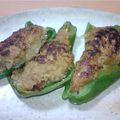 あおぞらん's cooksnap of when they made 味噌マヨ入り椎茸とピーマンの肉詰め♪.
