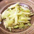 レオン犬's cooksnap of when they made 簡単！お蕎麦屋さんのセロリの浅漬け。.