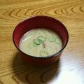 msft5632's cooksnap of when they made さつま芋と玉ねぎのお味噌汁.