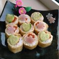 mayuyuキッチン's cooksnap of when they made 一口で♪ロールおいなりさん＊お弁当にも.