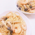 なぎさんた❄'s cooksnap of when they made とろ～り♡海老ときのこのクリームパスタ♪.