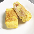 ちょこぷり's cooksnap of when they made 薄切りハムとスライスチーズの出し巻き卵♪.