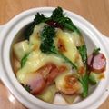 ゆっきん♪'s cooksnap of when they made ジャガイモとウインナーのチーズ焼き.