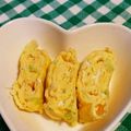 Pakako☆'s cooksnap of when they made ネギ入り卵焼き.(๑'ᴗ'๑).