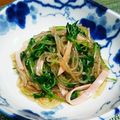 atsuko_mi's cooksnap of when they made 豆苗・春雨の中華風和え★.