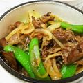 ピンキーsaya's cooksnap of when they made 牛肉とスナップえんどうの炒め物.