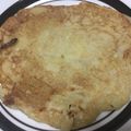 nososon's cooksnap of when they made 5分でヘルシー豆乳バナナパンケーキ.