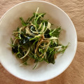 ハムタカ's cooksnap of when they made えのきとワカメの和え物.