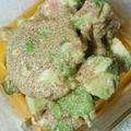 307号室's cooksnap of when they made 簡単おつまみ☆アボカドチーズ明太和え.