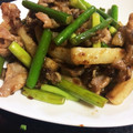 あんみちゅ's cooksnap of when they made 長芋とにんにくの芽のオイスターソース炒め.