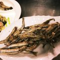 ざびくぬ's cooksnap of when they made 簡単おつまみ☆きびなごのカレーチーズ炒め.
