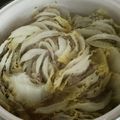 真っ黒子猫の小梅さん's cooksnap of when they made 白菜と挽き肉のミルフィーユ鍋.