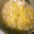 りく倶楽部's cooksnap of when they made 白菜と干し貝柱の絶品スープ.