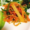 U_Uumi☆'s cooksnap of when they made レモン爽やか＆絶品♡きんぴらセロリ♪.