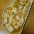 たちんぺ's cooksnap of when they made 大根のコンソメ煮＊ハニーマスタードソース.