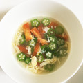 クックTVP95C☆'s cooksnap of when they made オクラとトマトと卵のスープ.