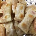 野比のびえ's cooksnap of when they made ★超簡単★餃子皮でベーコンチーズ巻き.
