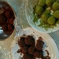 まめまめちっち's cooksnap of when they made ３色生チョコ風トリュフ☆.