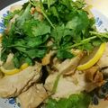 ゆちno's cooksnap of when they made 鶏肉のレモンソース パクチーとともに.