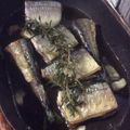わべあす's cooksnap of when they made 秋刀魚のオイル煮 ♪塩焼に飽きたらコレ！.