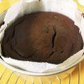 羽野由宇's cooksnap of when they made ローカロリー☆お豆腐deガトーショコラ風.