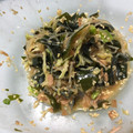 mu23☆10mo's cooksnap of when they made *春雨とわかめの梅ツナ和え*.