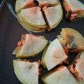 腹巻王子's cooksnap of when they made 塩昆布と鮭フレークの大根ミルフィーユ.