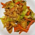 クックQWPXR7☆'s cooksnap of when they made 油揚げのホイコーロー風♪味噌野菜炒め♪.