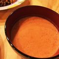 mie☆nao's cooksnap of when they made トマトジュースと豆乳の簡単冷製スープ.