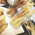 さちゃん555's cooksnap of when they made アボカドチーズのスティック春巻き.