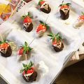クック00D8K9☆'s cooksnap of when they made バレンタインに簡単可愛いいちごチョコ*.