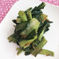 myumyuシンバ's cooksnap of when they made 簡単！小松菜の乾燥桜エビ炒め♪.