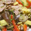 Rick_t's cooksnap of when they made 豚肉と彩り野菜の中華風玉子炒め.