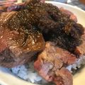 あさみ1979's cooksnap of when they made 特売牛肉で、がっつりステーキ丼!!.