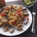 azushef's cooksnap of when they made アサリとトマトのパスタ.