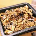 knmm's cooksnap of when they made ☆パン耳でバナナパンプディング☆.
