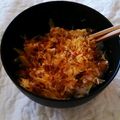 すいいろ's cooksnap of when they made 手抜き過ぎ！おかかクリームチーズご飯.