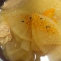 walkxxx's cooksnap of when they made 圧力鍋deもつ煮込み.