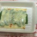 おはなすき's cooksnap of when they made ５分で簡単♪スナップエンドウのチーズ焼き.