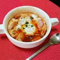 ♠Miharu♡ 's cooksnap of when they made レンジde簡単卵のココット＊トマトソース.