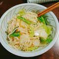 東☆侑's cooksnap of when they made 我が家の焼きそうめん.