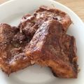 どぅど's cooksnap of when they made チョコフレンチトースト.