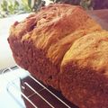 まめちゃんの友達's cooksnap of when they made 翌日ふわふわふすまパンミックスHBなしで.
