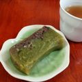 こんのしん's cooksnap of when they made ★やみつき黒糖抹茶ういろう★.