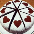 料理嫌いの母ちゃん's cooksnap of when they made HM&炊飯器で、簡単チョコケーキ.